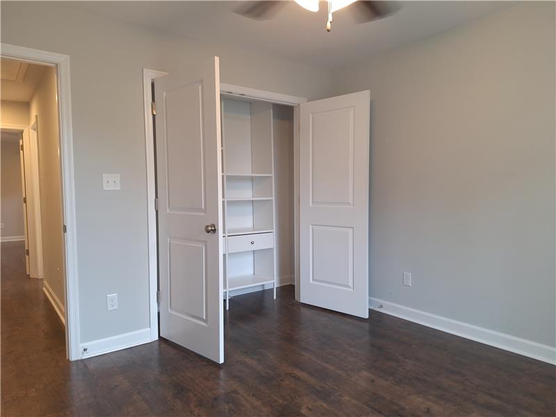 Front Smallest Bedroom - large closets