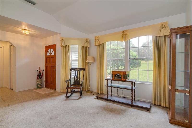 Living Room View to Foyer