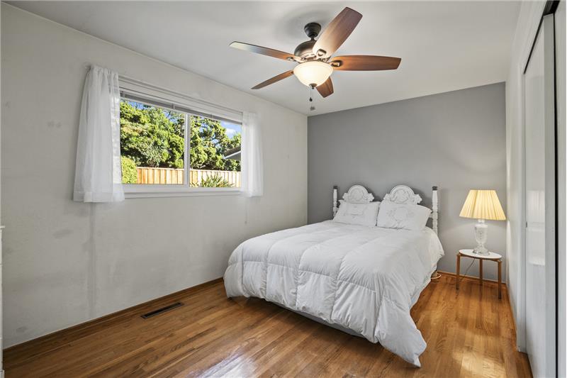 Bedroom 1 - Hardwood Floors