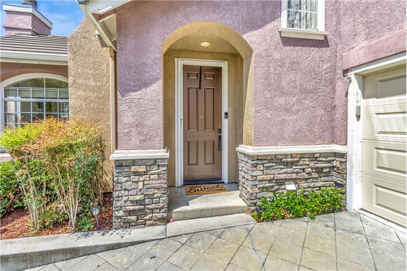Lucky East-Facing Front Door Welcomes You!