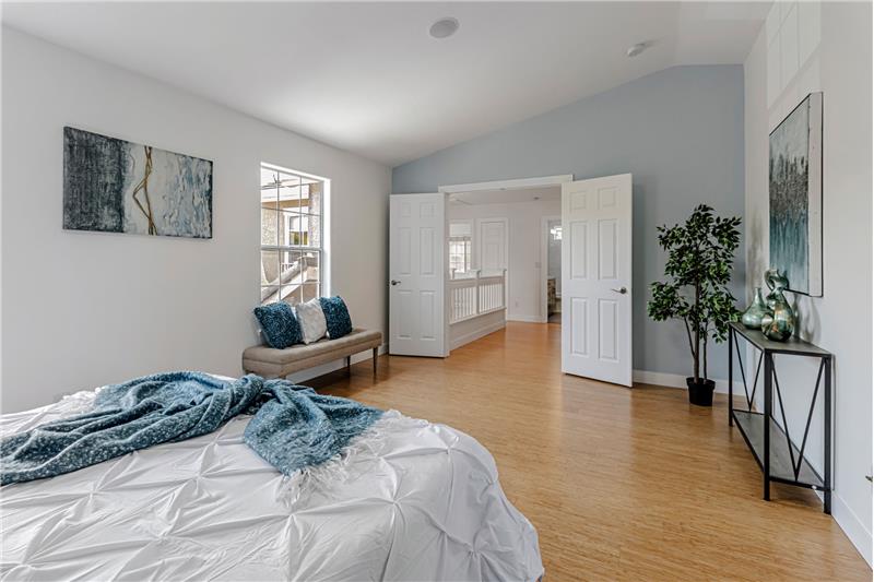 Wide, Open Double Door Entry into Primary Suite!