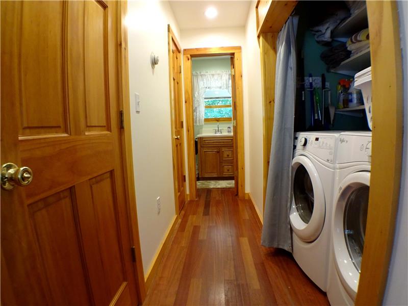 Washer/Dryer in Hallway
