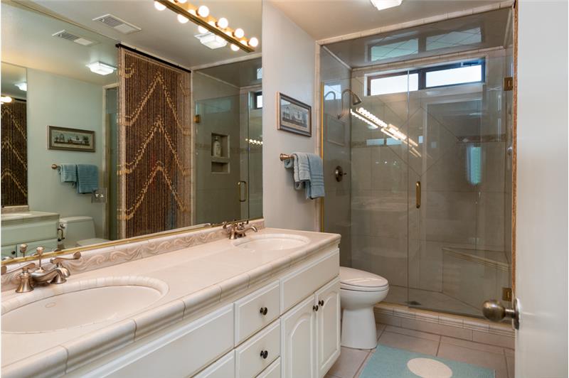 Master bath with Walk in closet