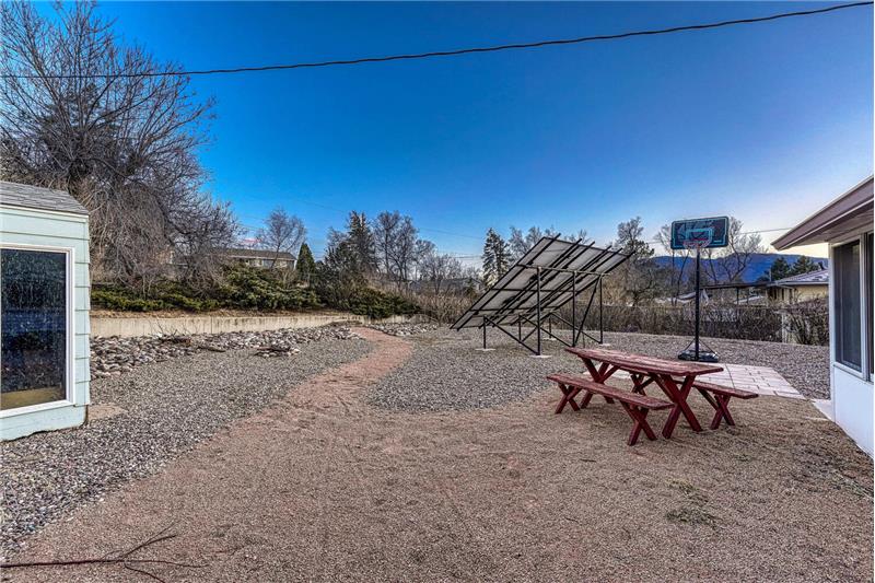 Spacious lot with no HOA's to create your own dream backyard