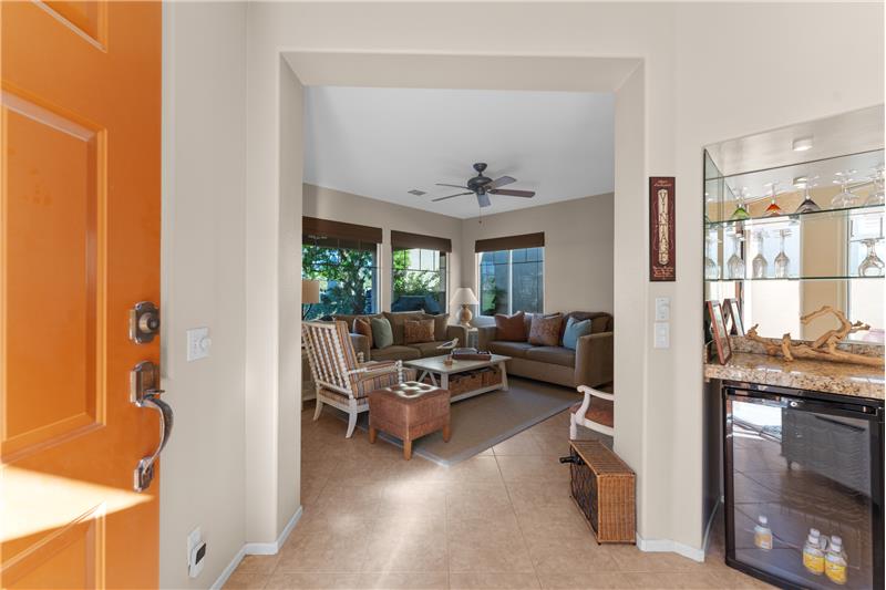 Looking in from Entry Door