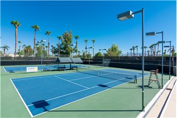 Tennis courts and many other sports courts as well