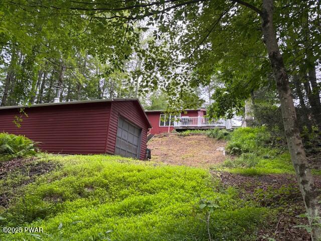 Garage Access to Sterling Shores Road