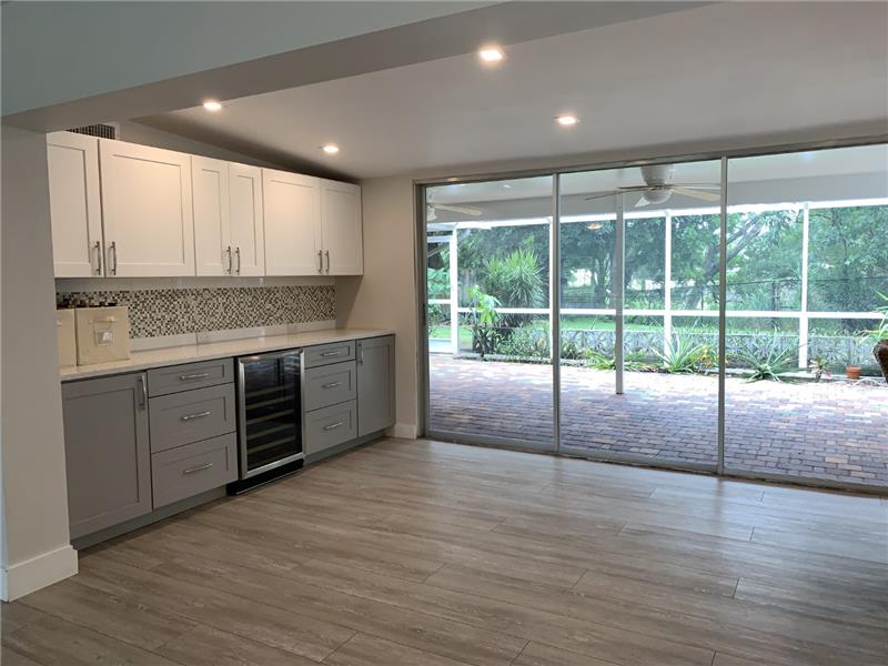 Living and Dining open to Lanai