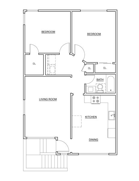 301 Banks St - Floor Plan