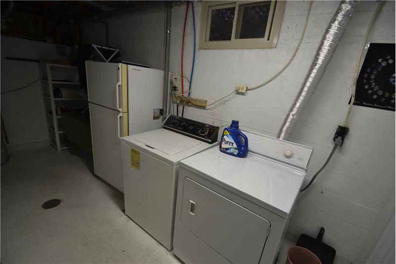 Basement laundry - shared with tenant