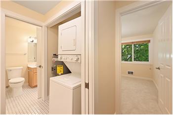 Convenient access to laundry from Primary