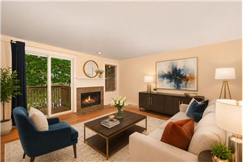 Virtually Staged for design concept