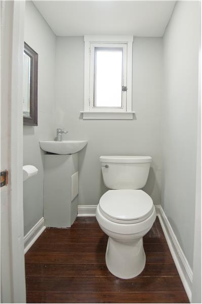 3011 Belgrade Street Powder Room