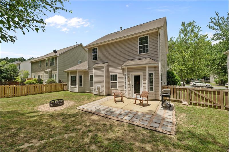 Fully fenced yard, added in 2023, provides both privacy and security—ideal for pets, play, security