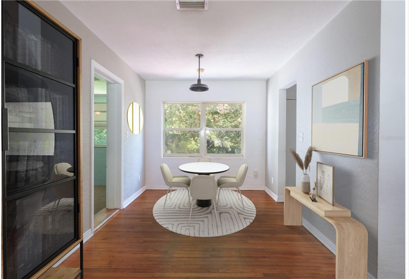 Dining Room, Virtually Staged