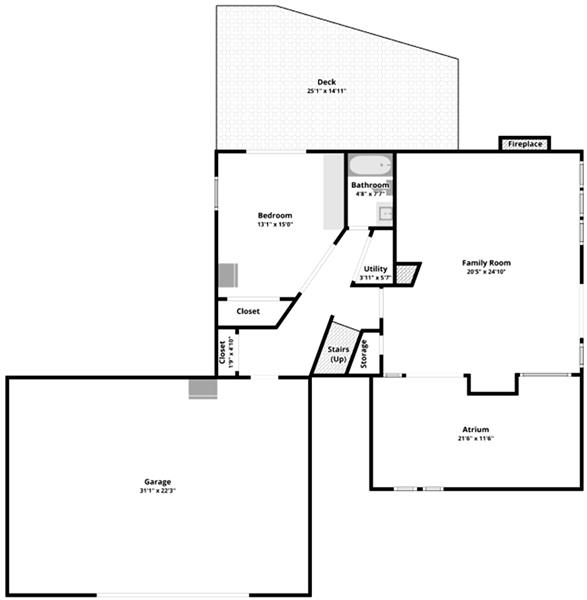Lower Level and Garage