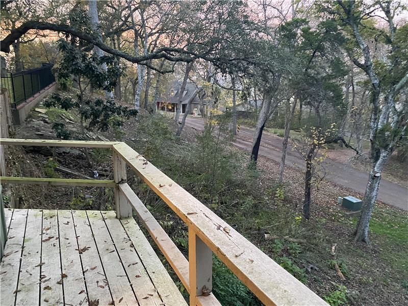 View of the property from other corner of deck