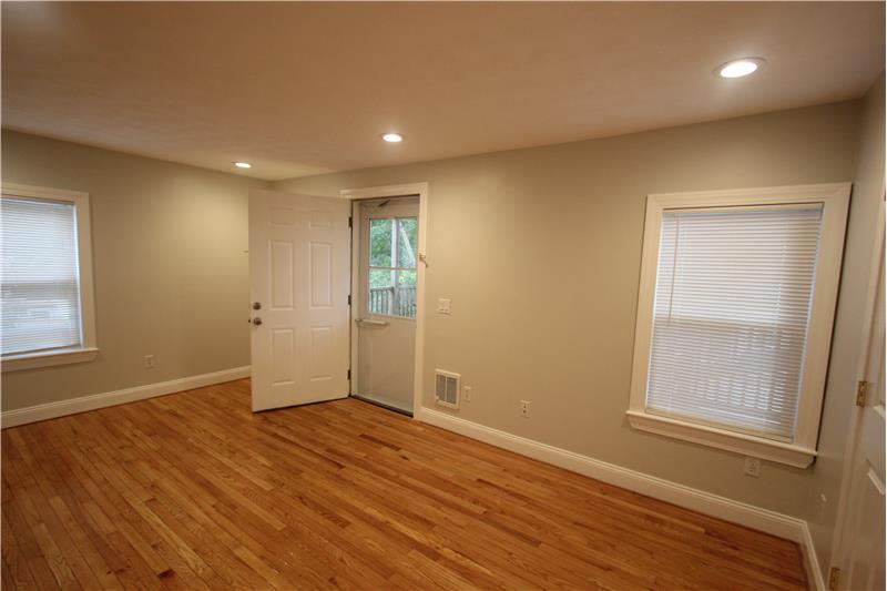 Exterior Access to back Deck
