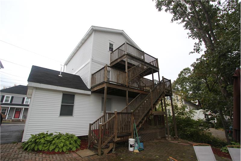 Back Staircases and Decks