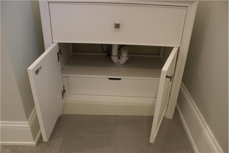 Storage under Sink Vanity