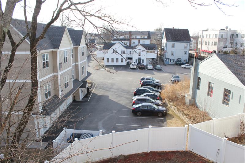 View out to Rte 140