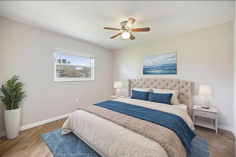 Bedroom #2- virtually staged