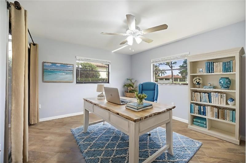 OPTION 2 for Bedroom #3- virtually staged as a home office