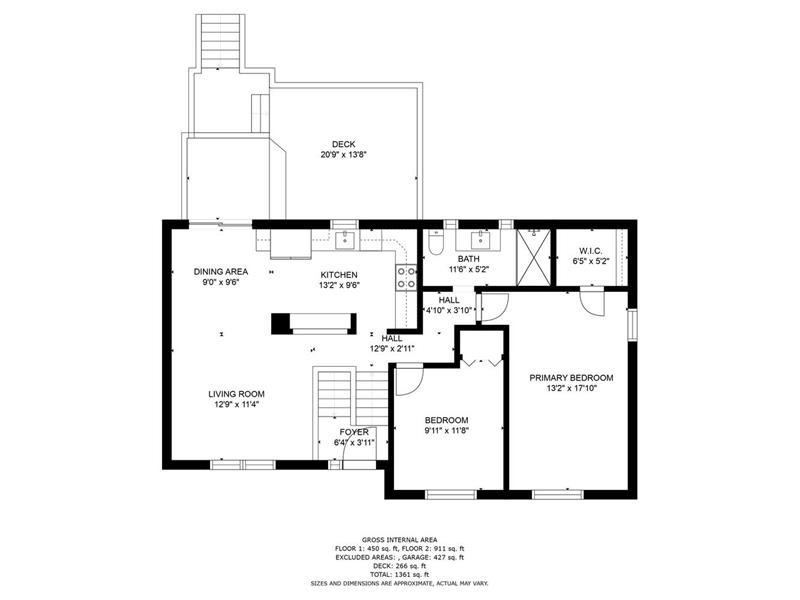 Upper Level Floor Plan