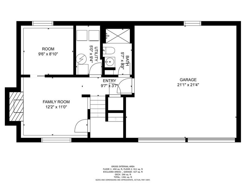 Lower Level Floor Plan