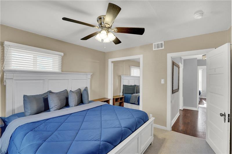 Upper level Primary Bedroom