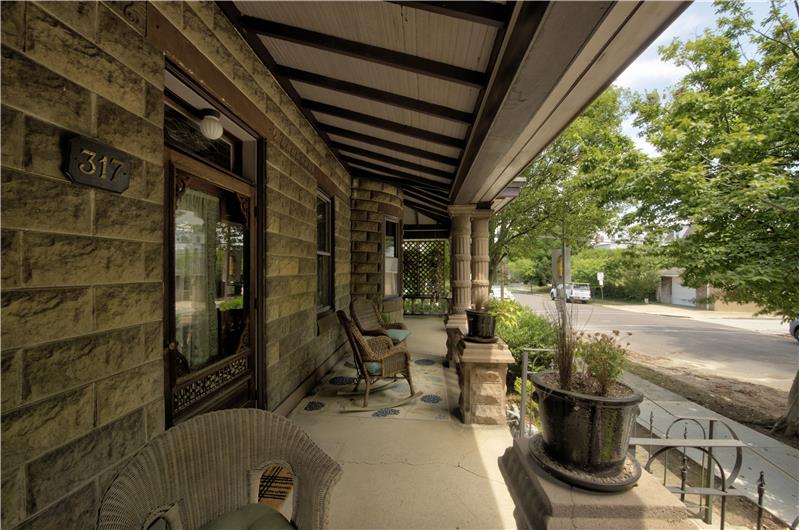 317 2nd Avenue Front Porch