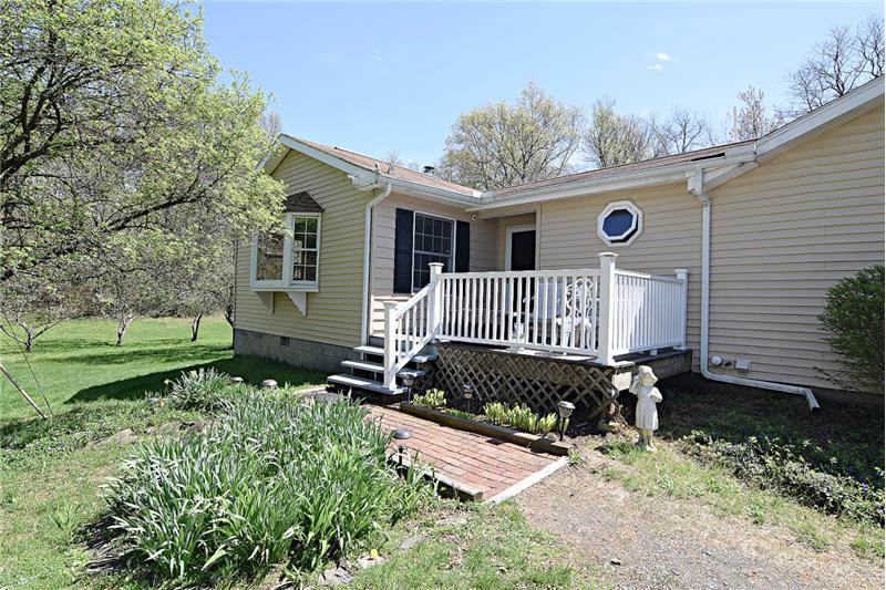 Access to the two-bedroom unit