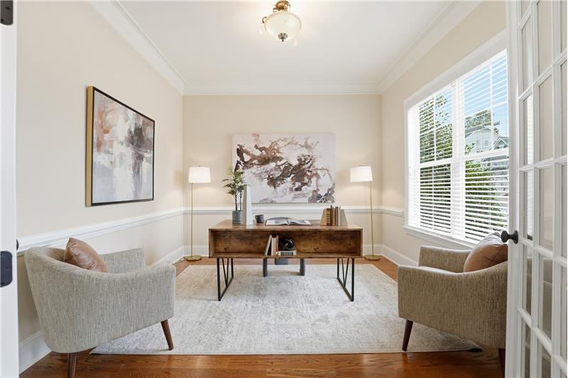 Office on first floor