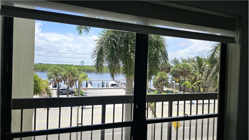 Intracoastal view from bedroom