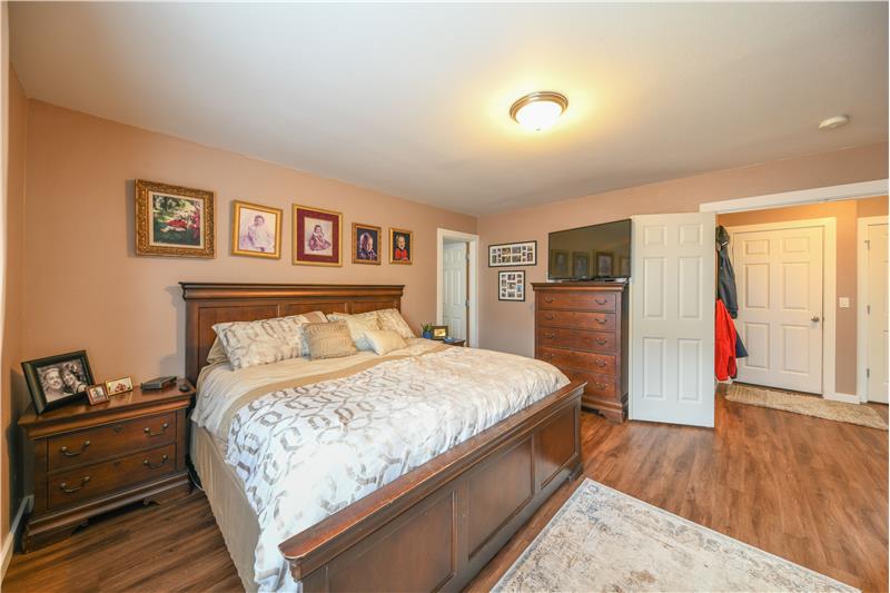 Another angle of primary bedroom.