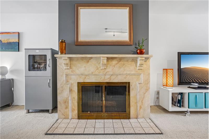Gas fireplace