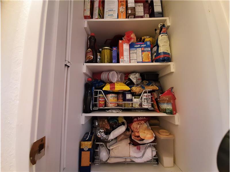 Right off the Kitchen is the Perfect Pantry!