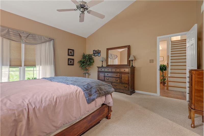 First Floor Primary Bedroom Ceiling Fan