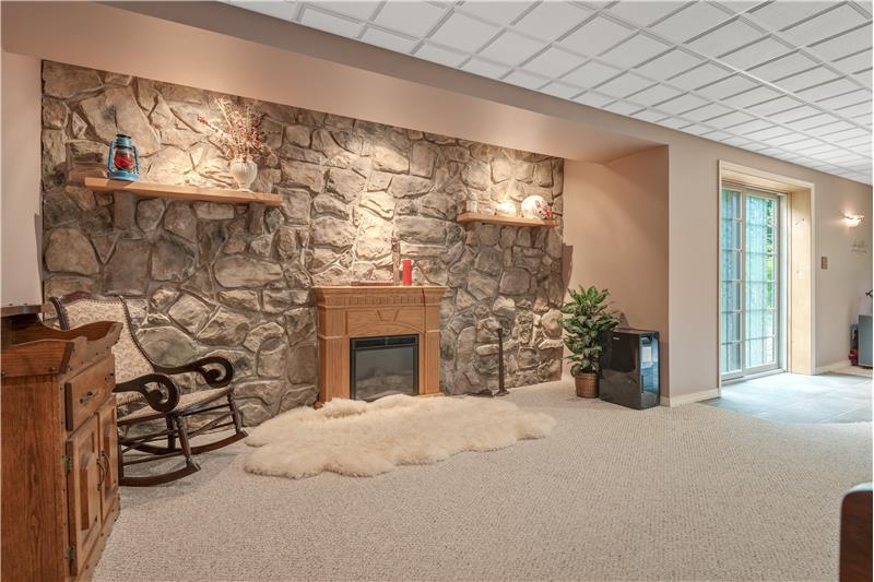 Finished Walk Out Basement