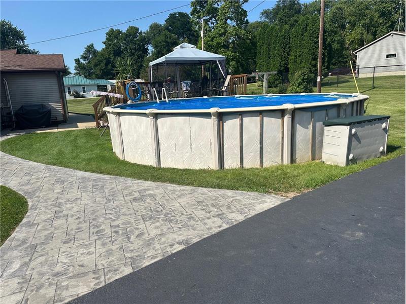 24 ft above ground pool