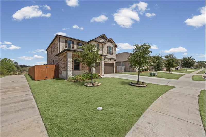 Corner Lot located on the greenbelt