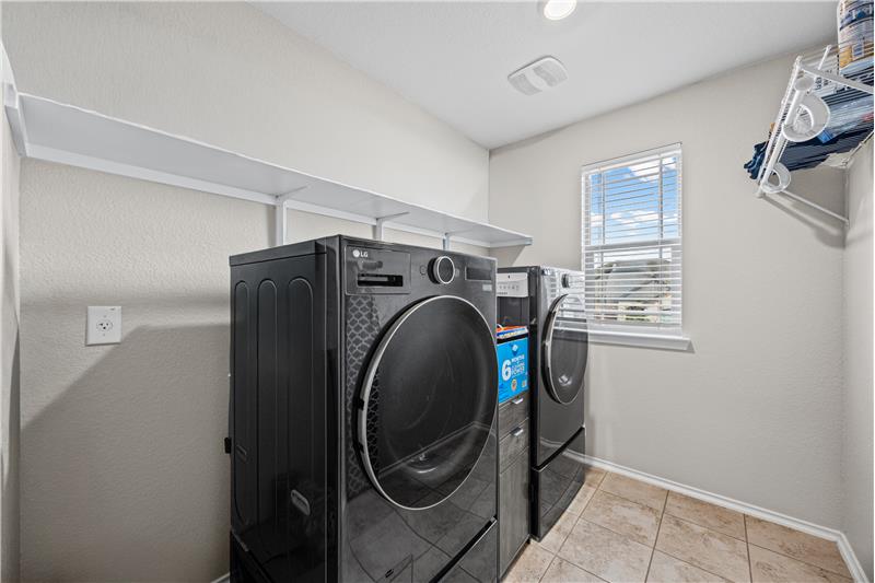 Spacious Laundry Room
