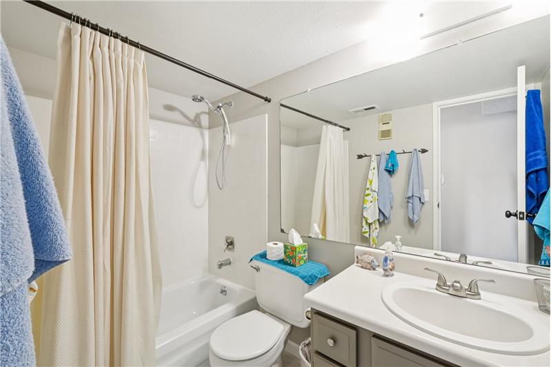 Hallway full bathroom