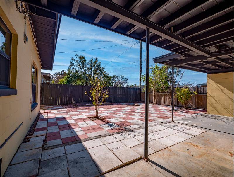 Breezeway Patio View