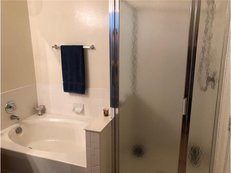Soaking Tub & Walk-In Shower