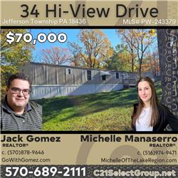 34 Hi-View Drive, Jefferson Township, PA