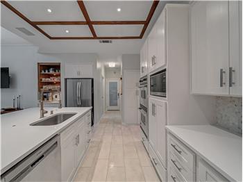 Large kitchen island