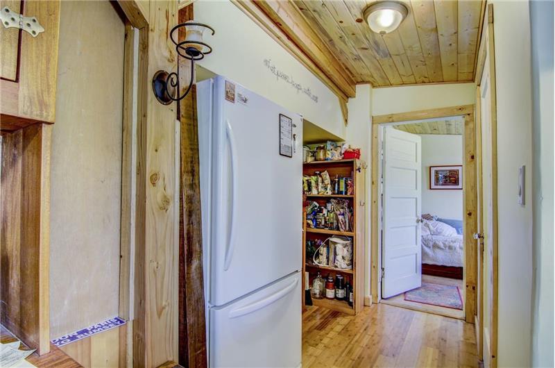 Built in pantry in guest house