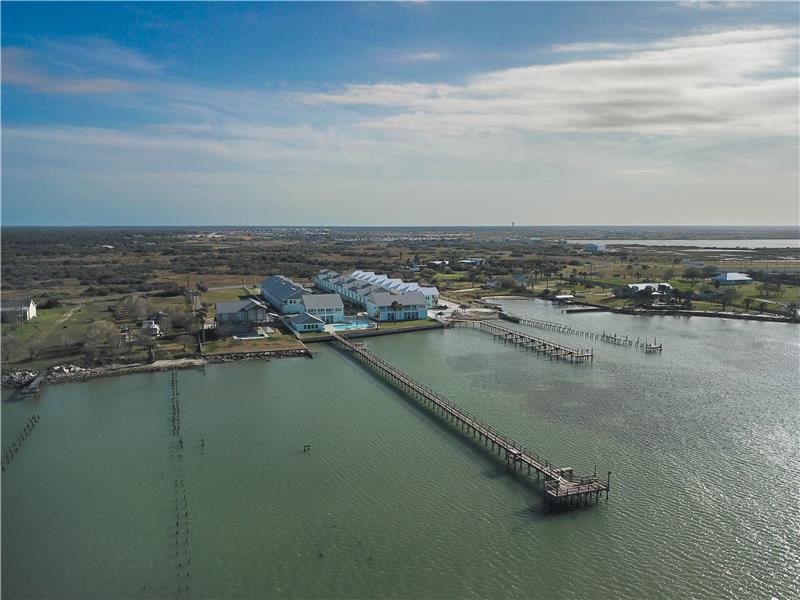Aerial of Pier