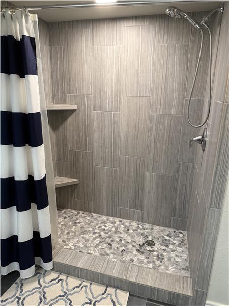 Downstairs Bathroom Shower